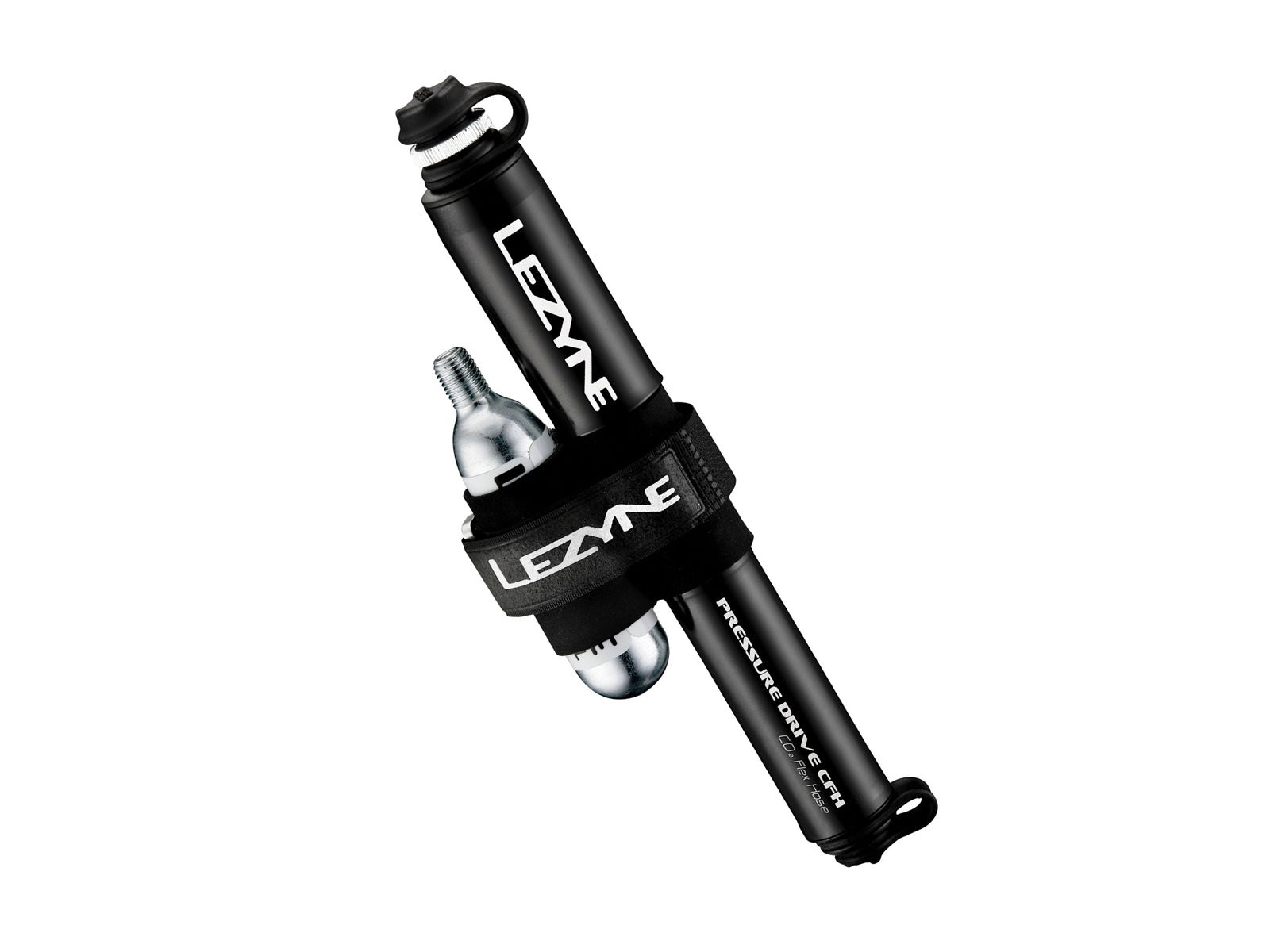 Lezyne Hand Pump Cnc Cfh Pressure Drive Gloss Black 190 - 19.0