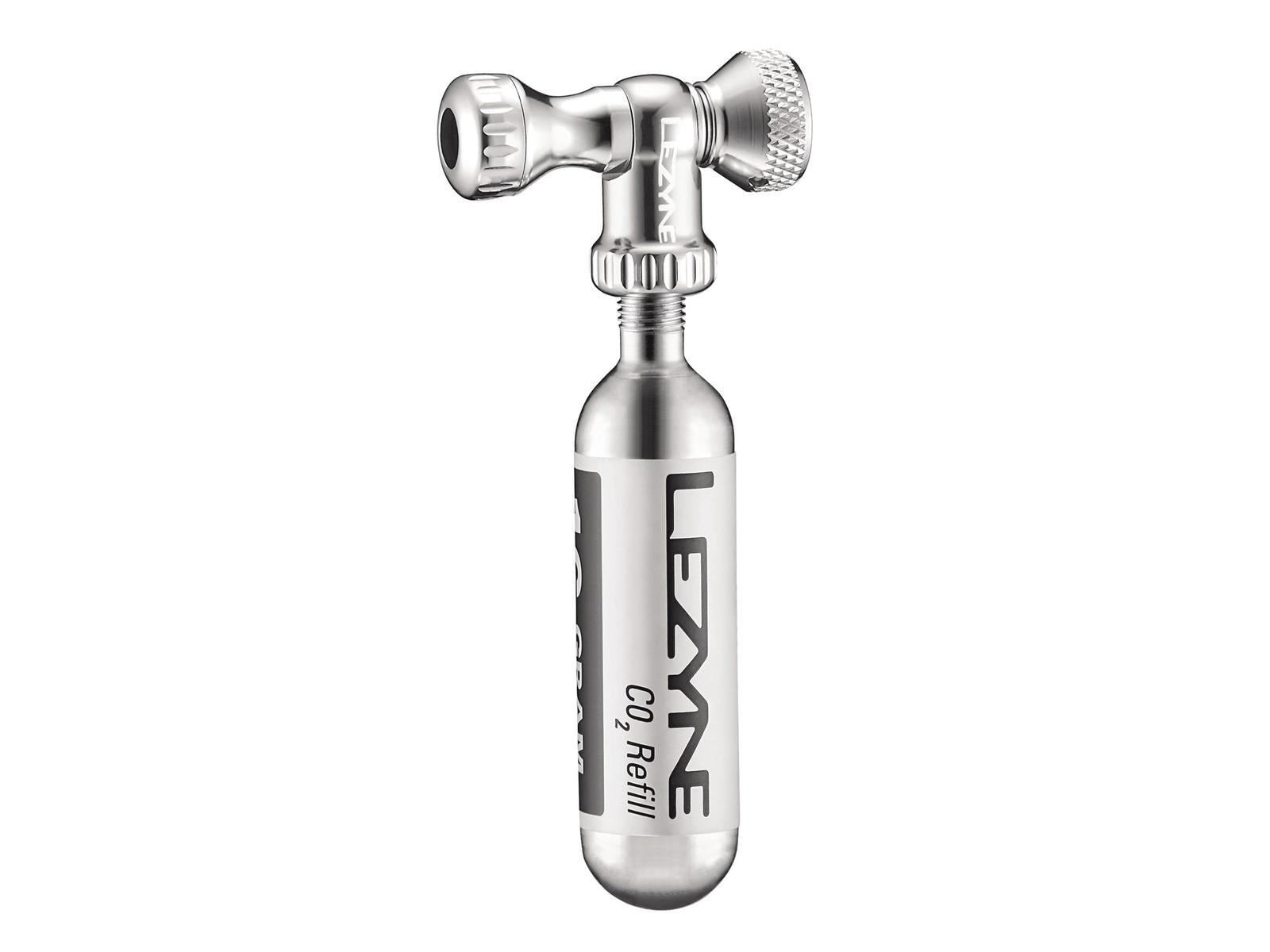Lezyne Co2 Pump Control Drive Gloss Silver