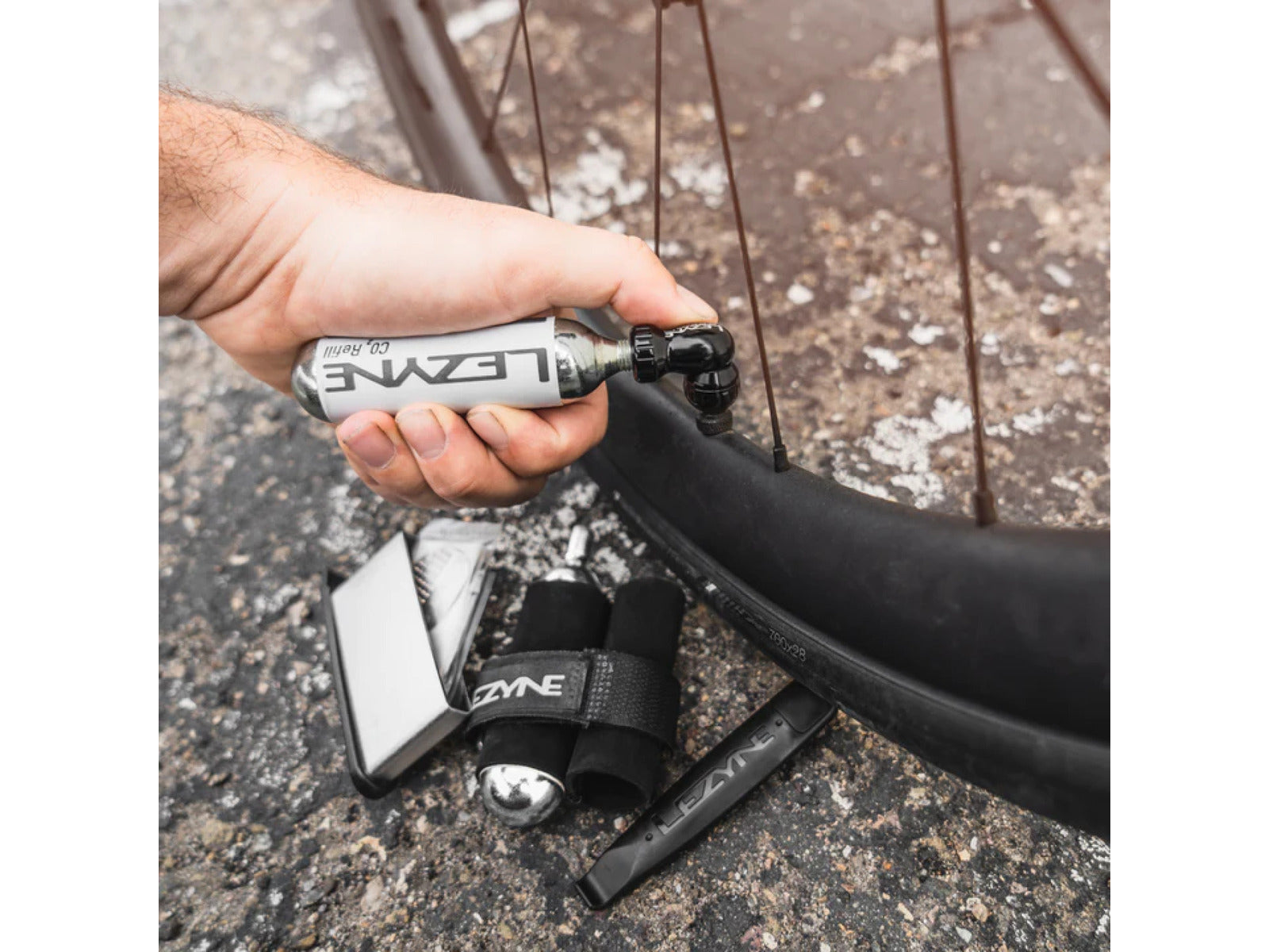 Lezyne Twin Drive Kit Lightgrey