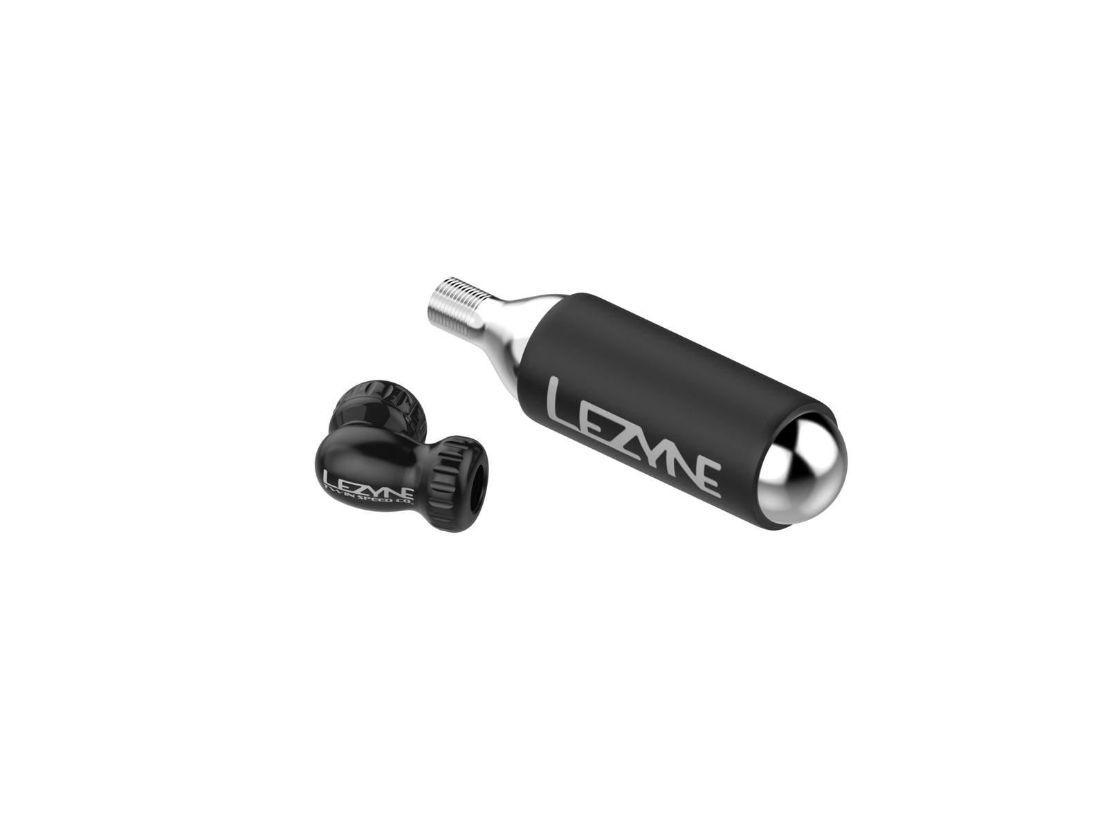 Lezyne Co2 Pump Twin Speed Drive Gloss Black