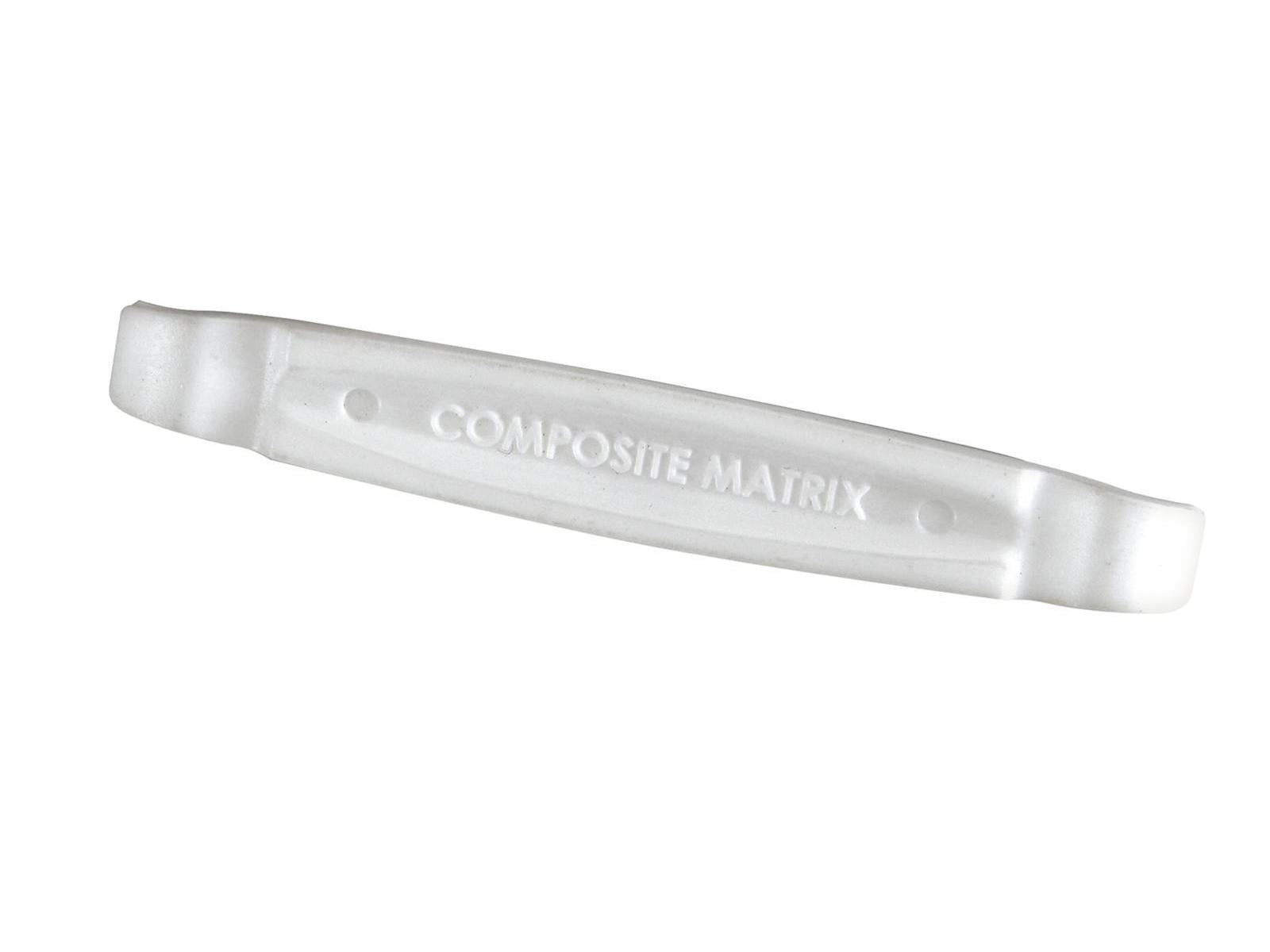 Lezyne Tire Lever Matrix Lever White