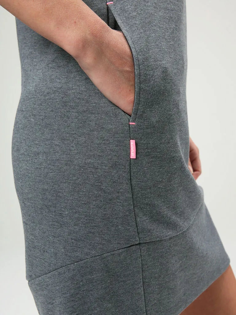 Vestido de mujer loap eczana blu gris m