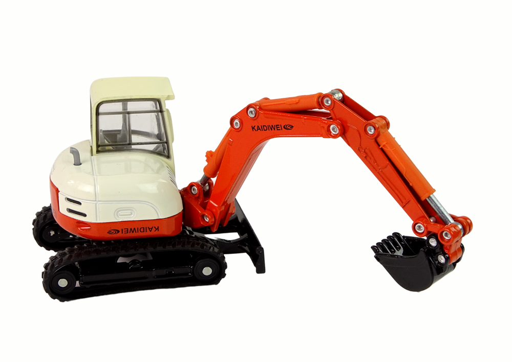 Metal Excavator With Big Arm 1:50 Die Cast Model