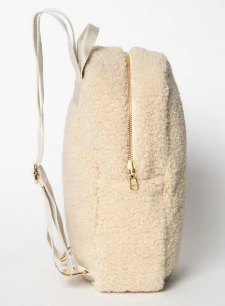 Børnerygsæk ecru teddy mini studio noos beige