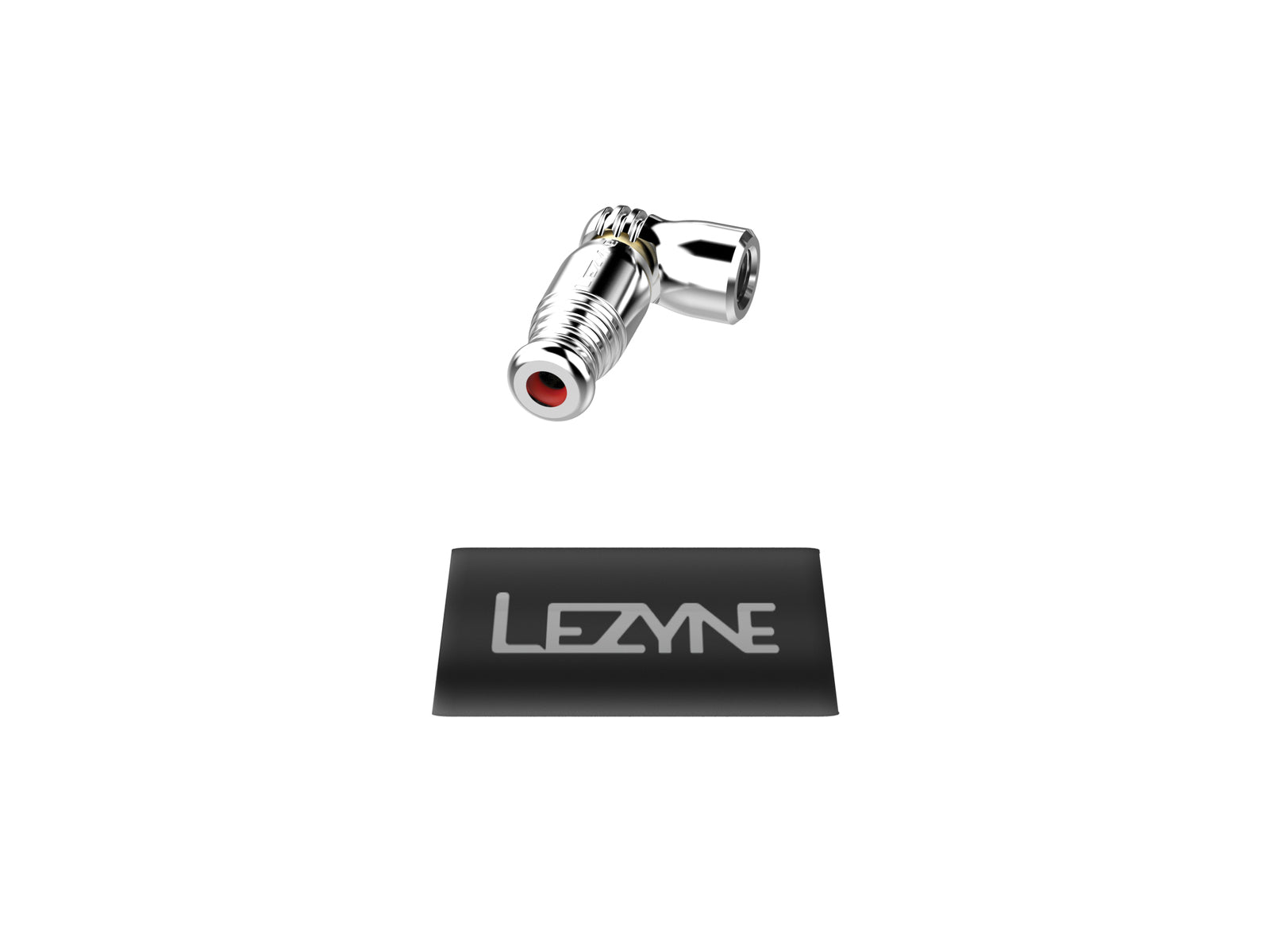 Lezyne Co2 Pump Head Trigger Speed Drive Cnc Gloss Silver