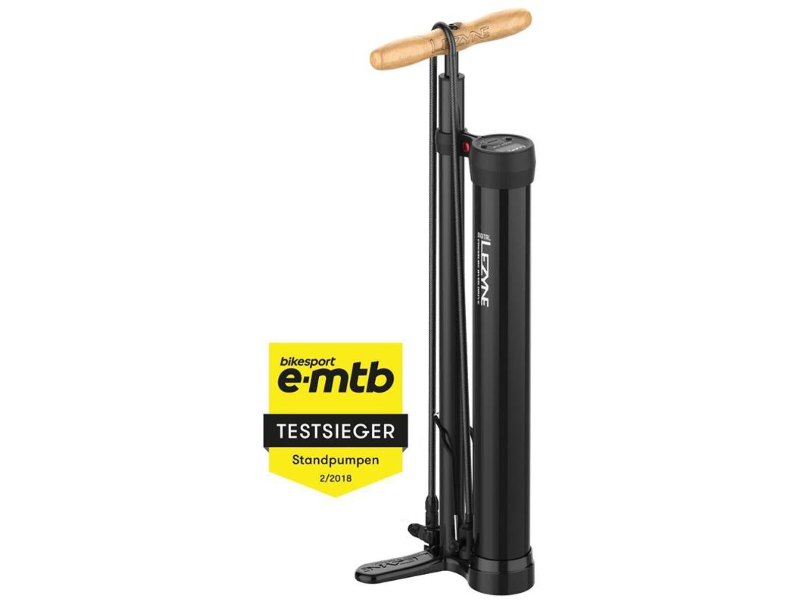 Lezyne Digital Pressure Over Drive Gloss Black 635 Cm - 63.5 Cm
