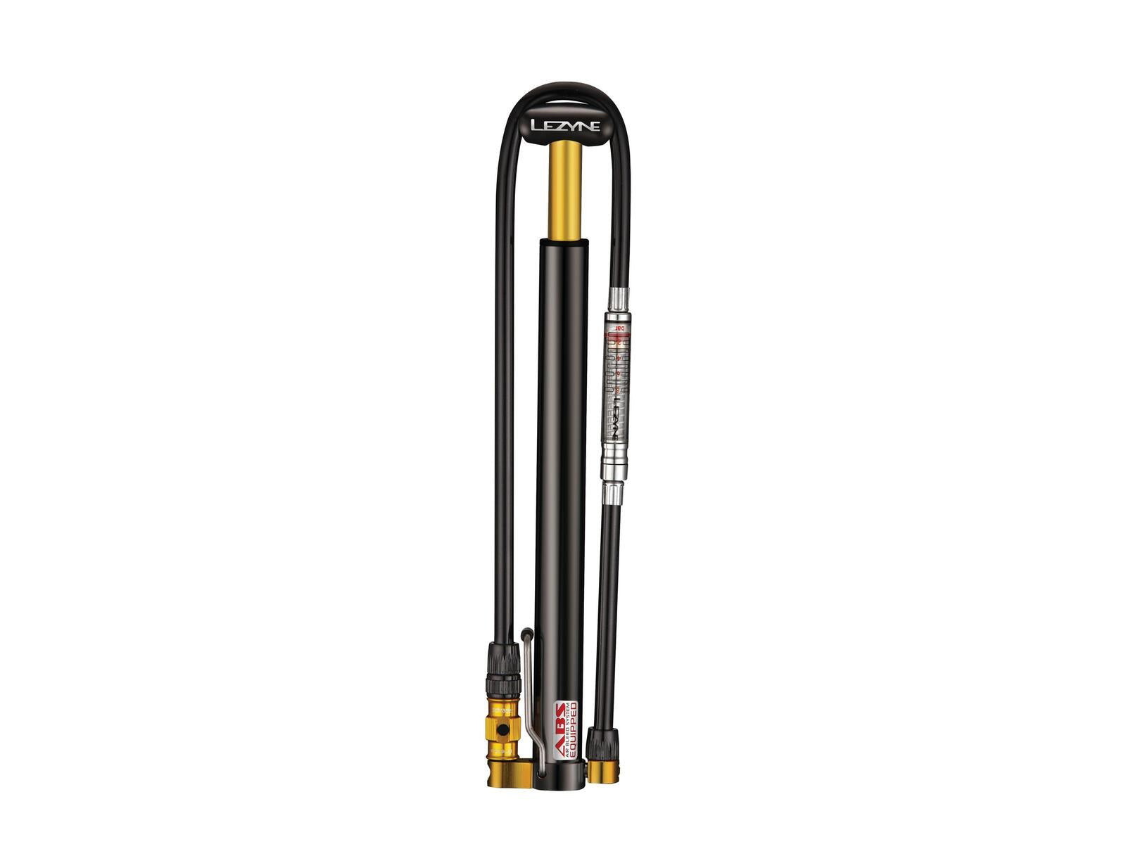 Lezyne Hand Pump Cnc Hpg Micro Floor Drive Gloss Black 300 - 30.0
