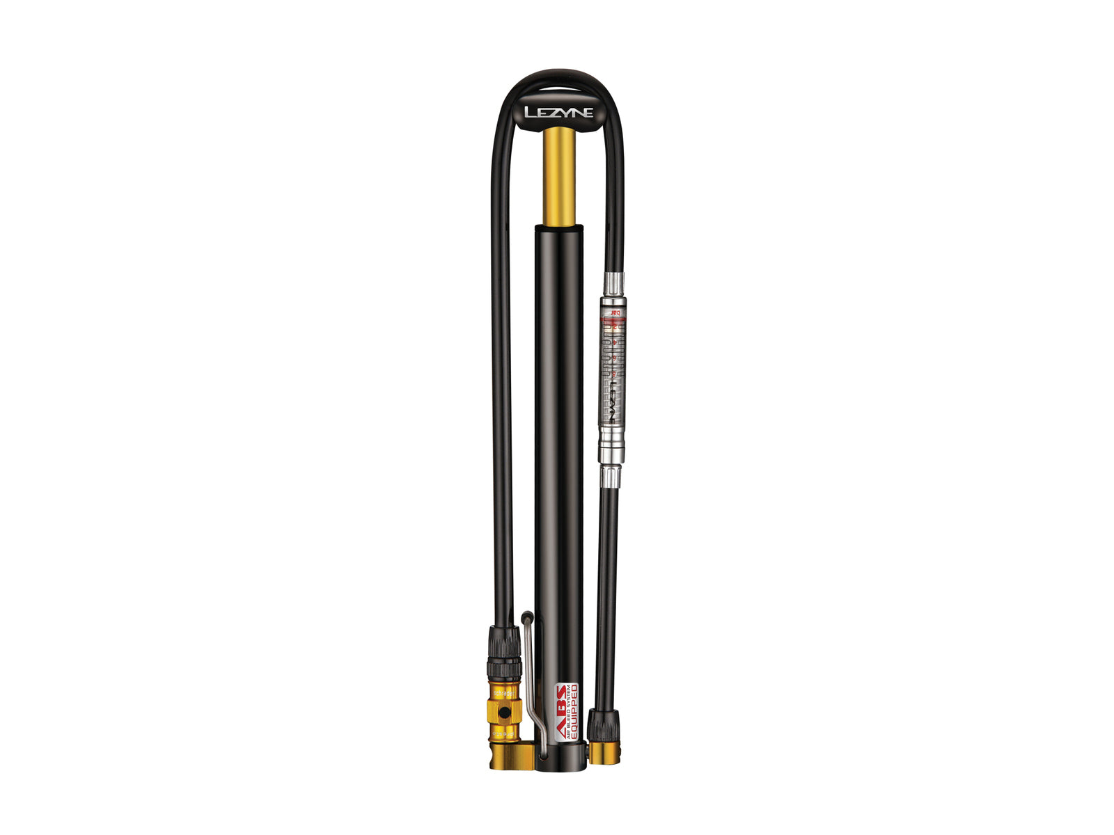 Lezyne Hand Pump Digital Cnc Hpg Micro Floor Drive Gloss Black 300 - 30.0
