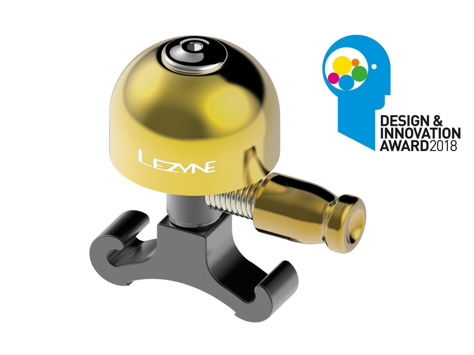 Lezyne Classic Brass Bell Gold-black - S