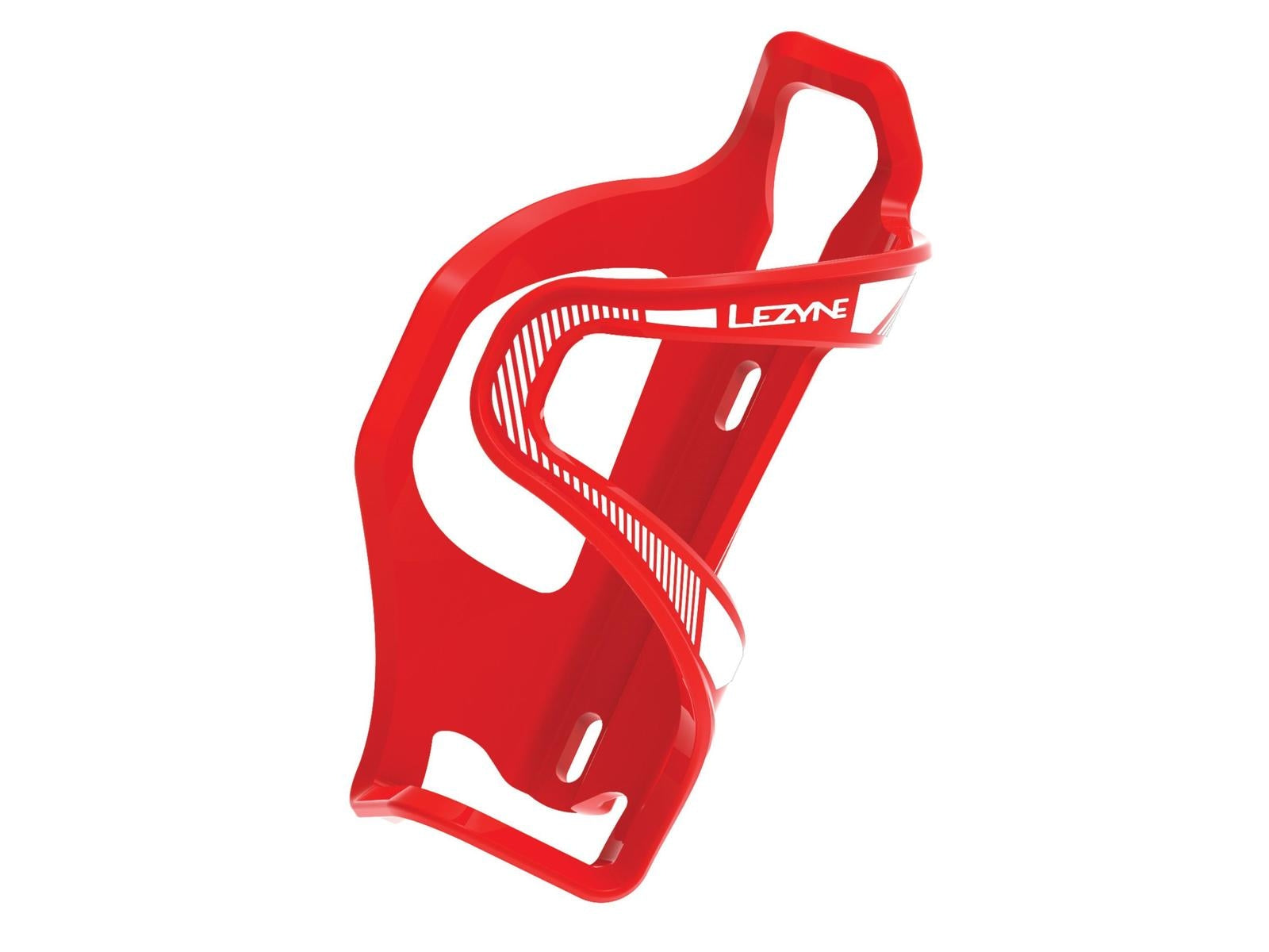 Lezyne Bottle Flow Cage E Sl-l/sl-r Red-white