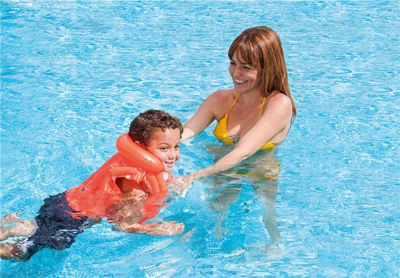 L'Infl. Giubbotto di salvataggio Deluxe Rosso 3-6 anni