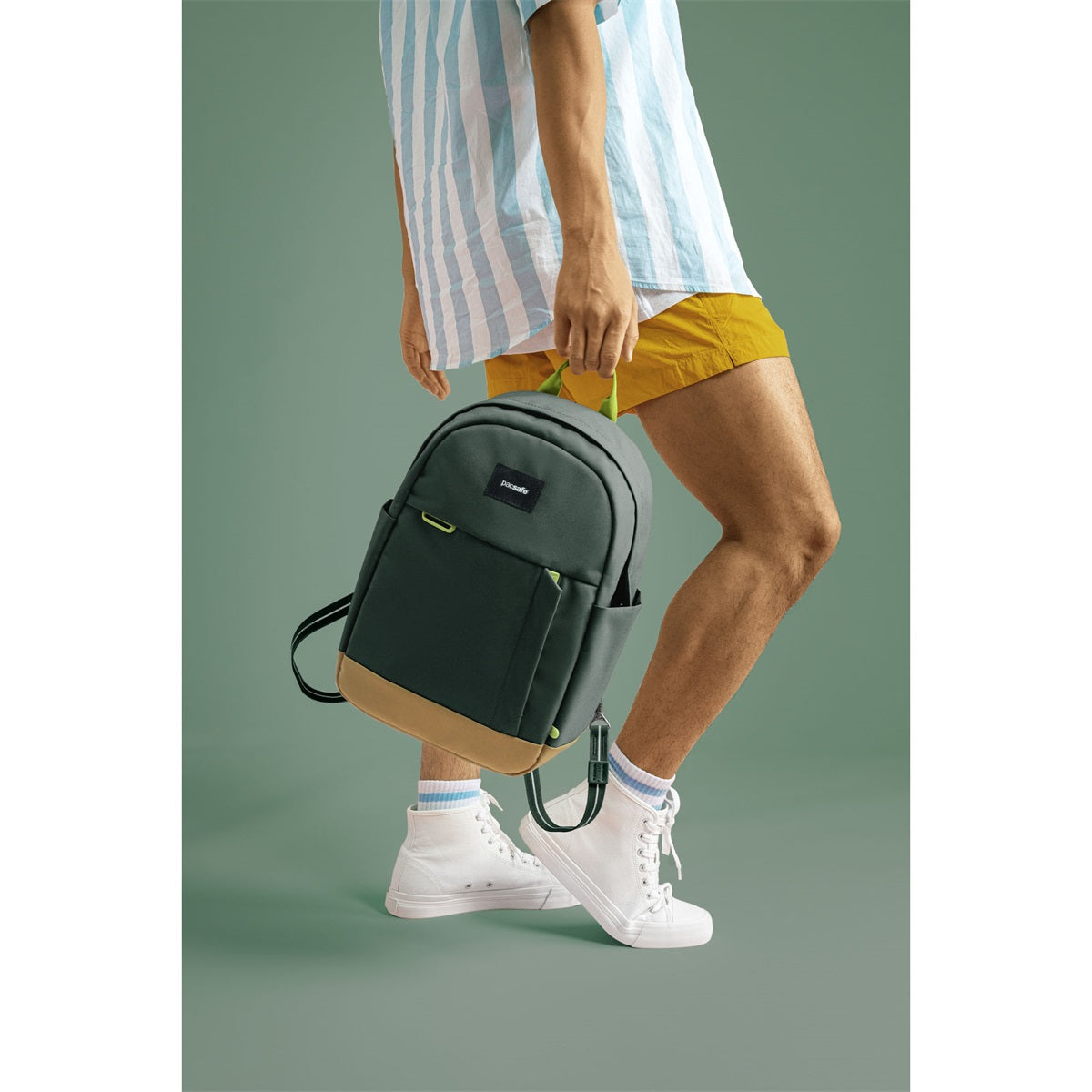 Pacsafe Go 15l Backpack Spruce Green