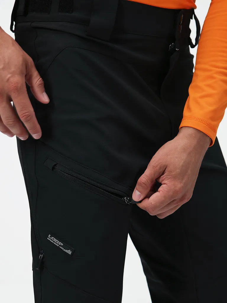 Pantalon Softshell Homme Loap Lupen Noir 2xl