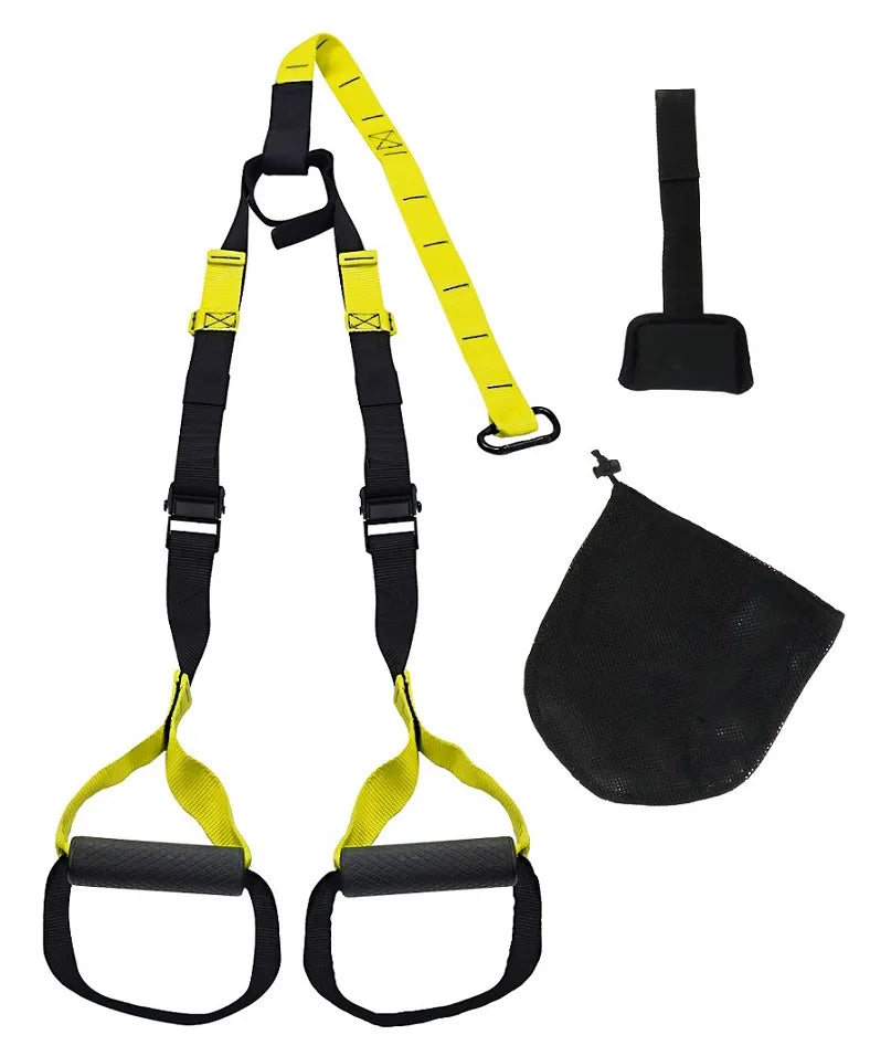 Hangend krachttrainingssysteem Lifefit Bodytrainer Home Iii Geel