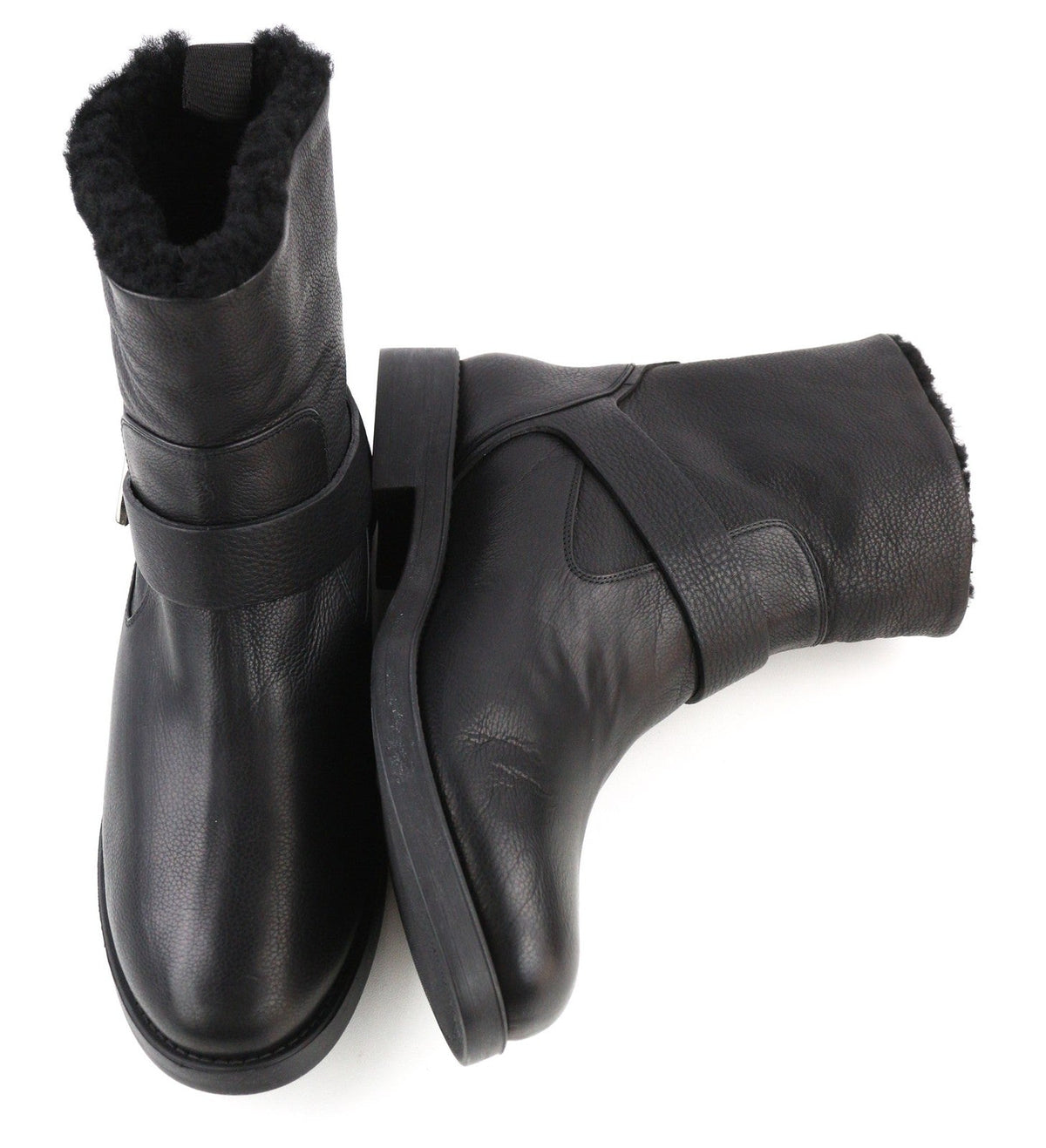 Botas Lia Biker-piel