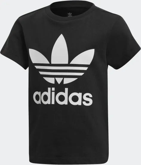 Dětské tričko adidas trifoil tee black junior black 104
