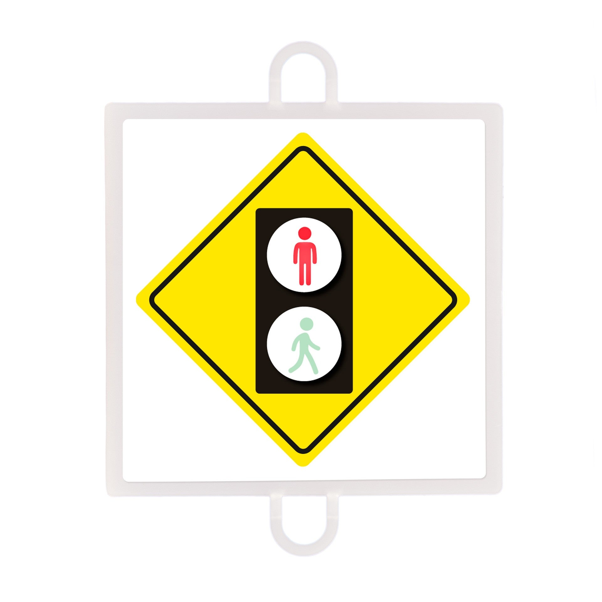 Painel de sinalização de trânsito nº. 5 (pedestre vermelho)