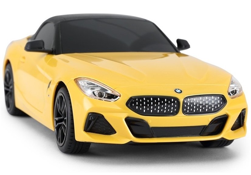 Auto R/c na diaľkové ovládanie Bmw Z4 Roadster Rastar 1:18 Žltá