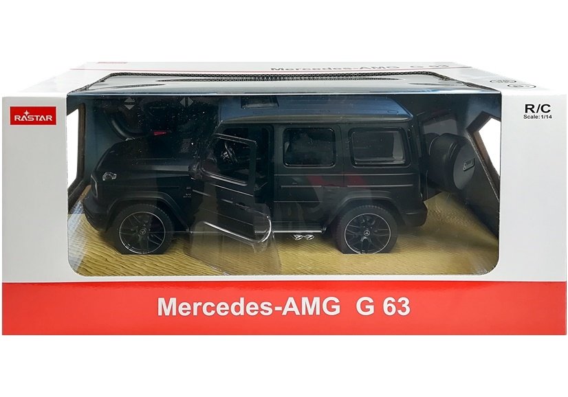 Mercedes G63 Rastar Remote Controlled Off-road Car R/c Black 1:14