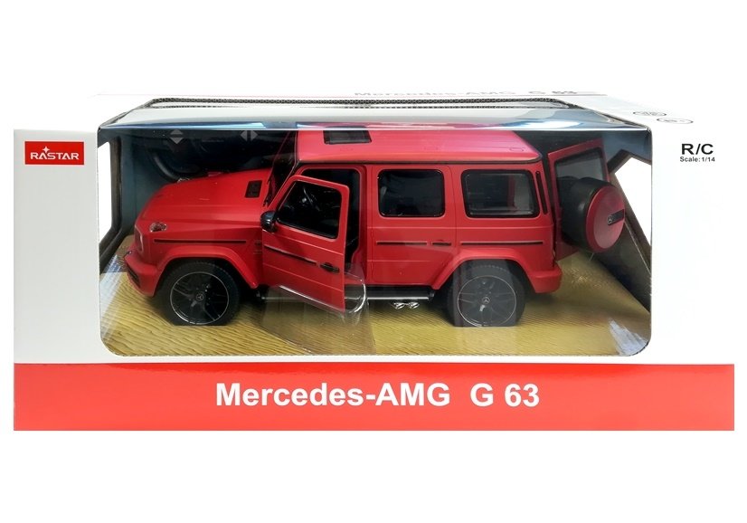 Remote Controlled Mercedes G63 Rastar R/c Red