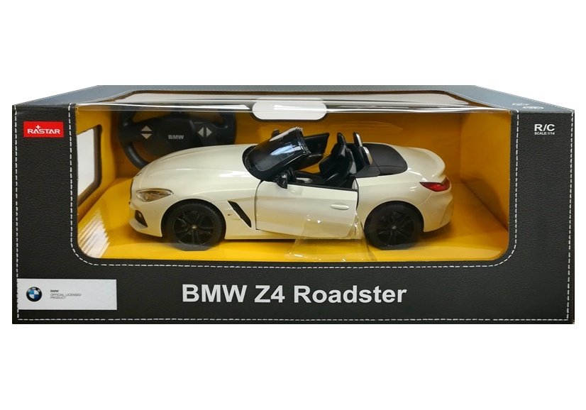 Bmw Z4 Roadster R/c Car Rastar 1:14 White