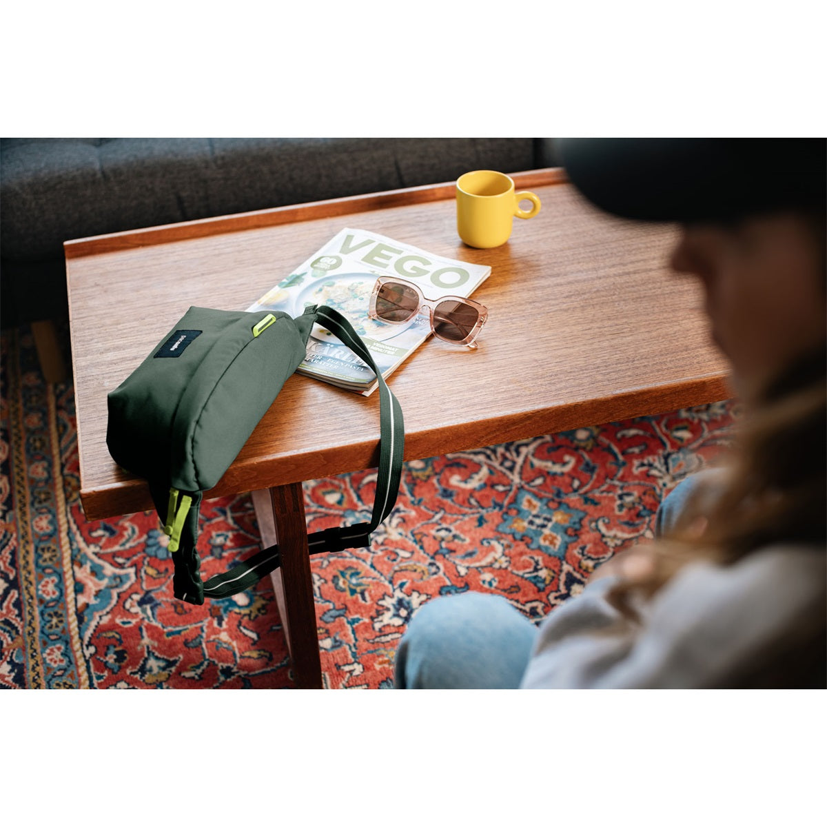 Pacsafe Go Sling Pack Spruce Green