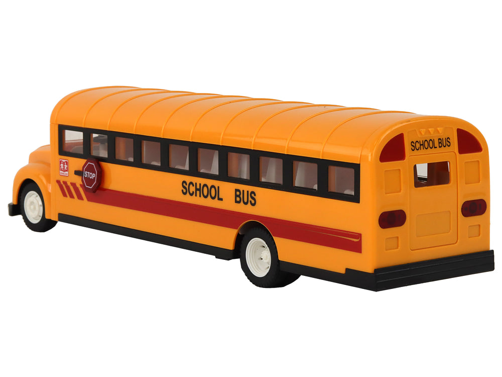 Yellow Remote Controlled R/c School Bus With Opening Doors