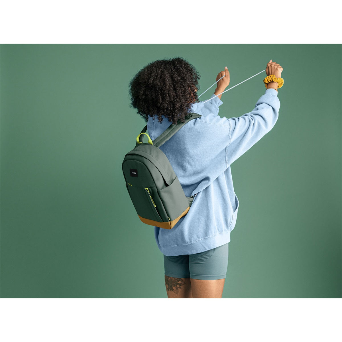 Pacsafe Go 15l Backpack Spruce Green