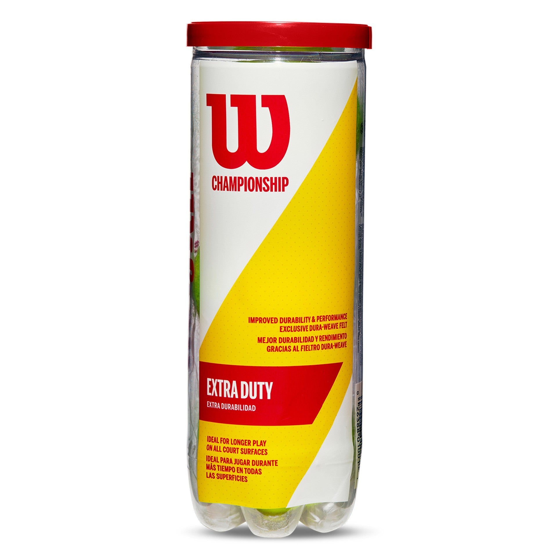 Tuba 3 piłek tenisowych Wilson Championship Xd Multicolor