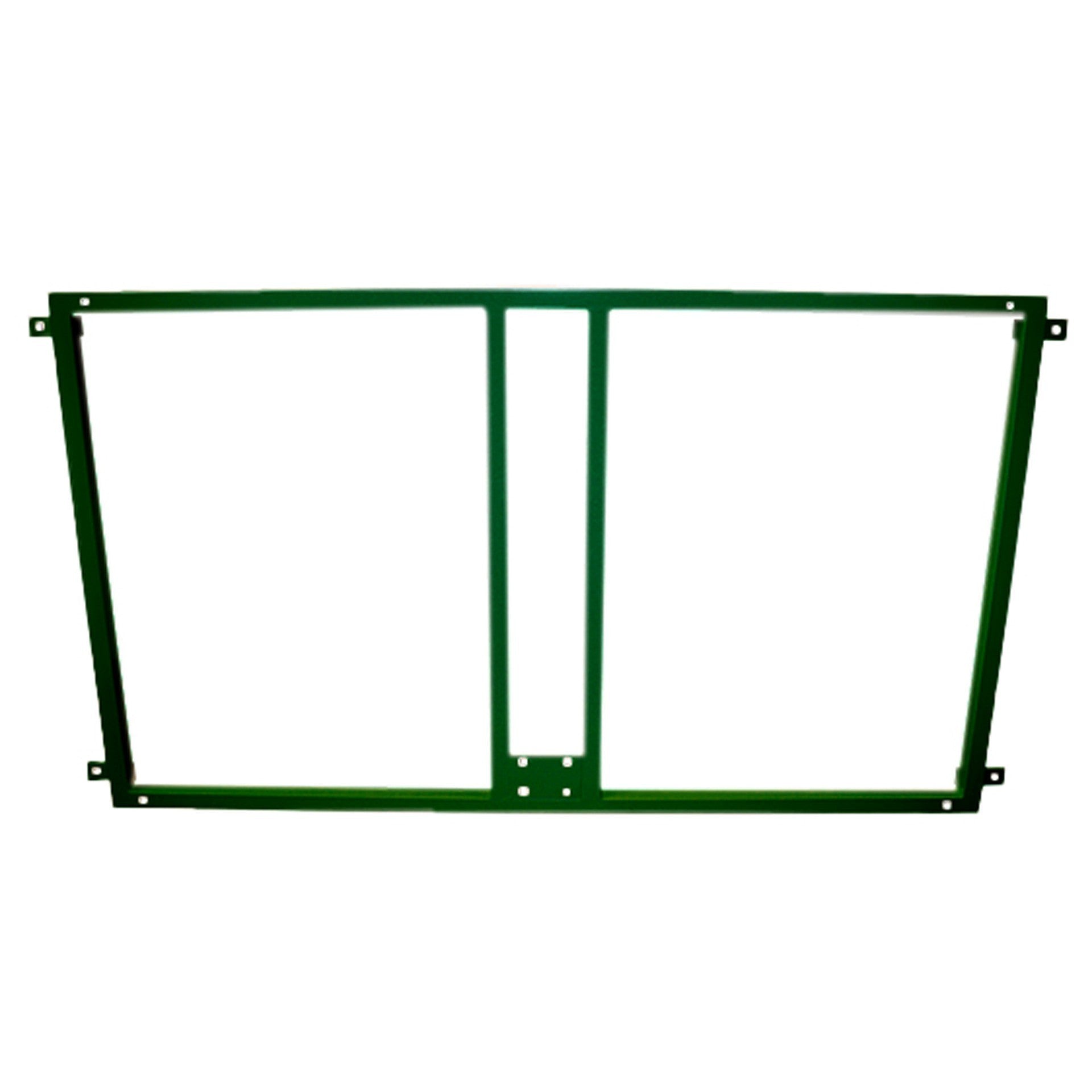 Suporte de metal para montagem da tabela e borda de basquete na parede - multicolorido verde
