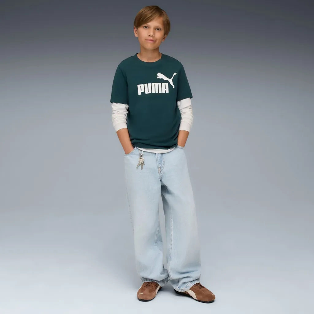 T-shirt enfant Puma Ess No. 1 Logo Tee B Vert