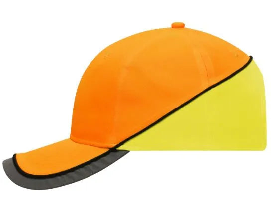 Neonowa czapka Jn w kolorze pomarańczowym