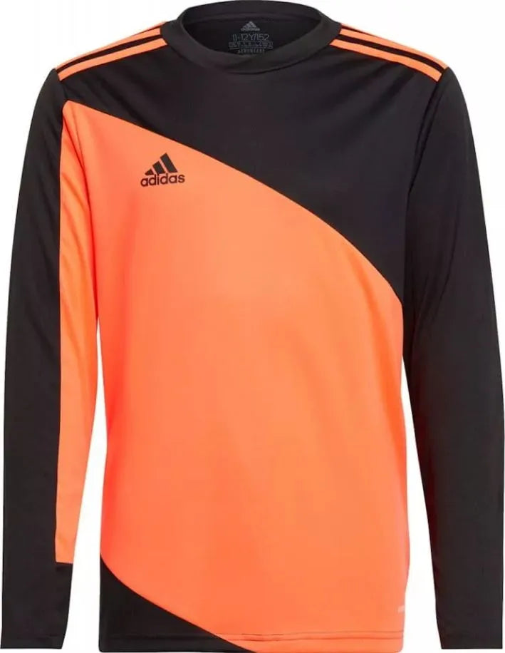 Tricou de portar pentru copii Adidas Jr. Performance Squadra Negru-portocaliu Portocaliu