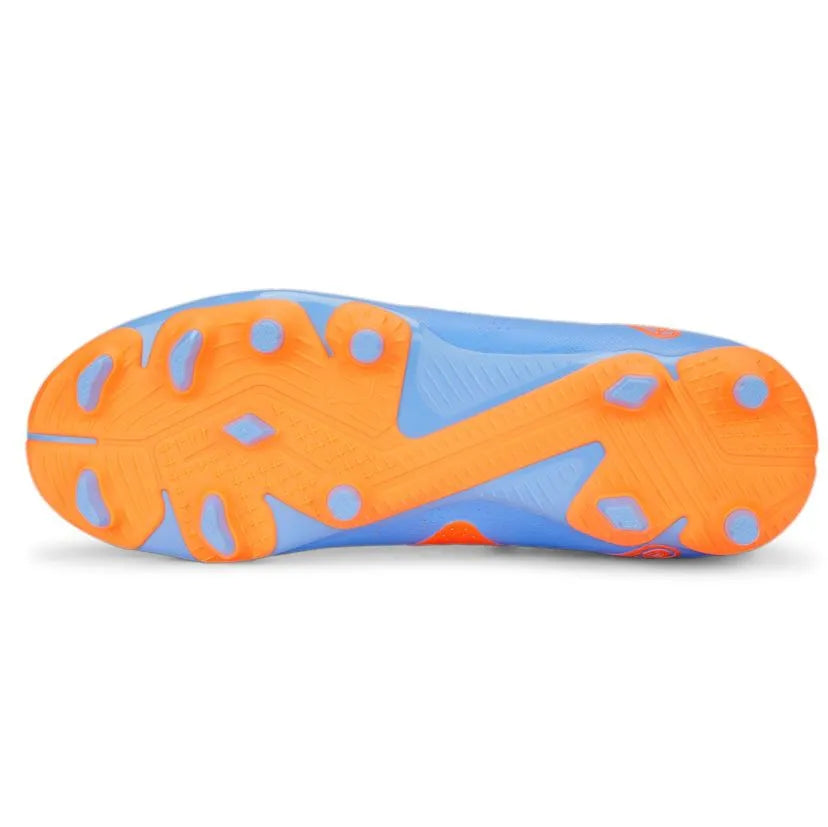 Ghete de fotbal Puma Future Play Fg-ag albastre pentru copii