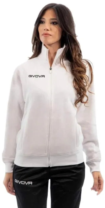 Givova Freetime Unisex Weißes Sweatshirt