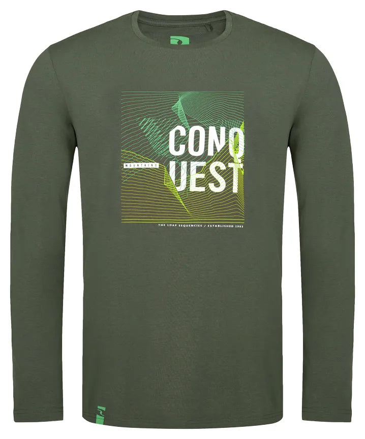 T-shirt męski Loap Alek Zielony