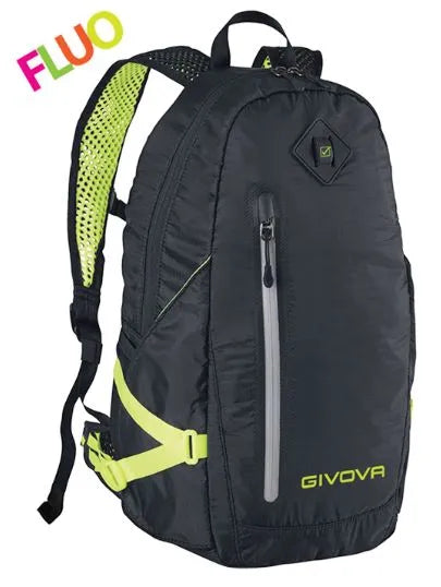 Športový batoh Givova Arius Black-amarillo Fluo Black