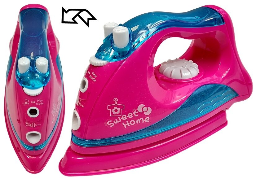Pink Iron Ironing Set Ironing Board Hangers
