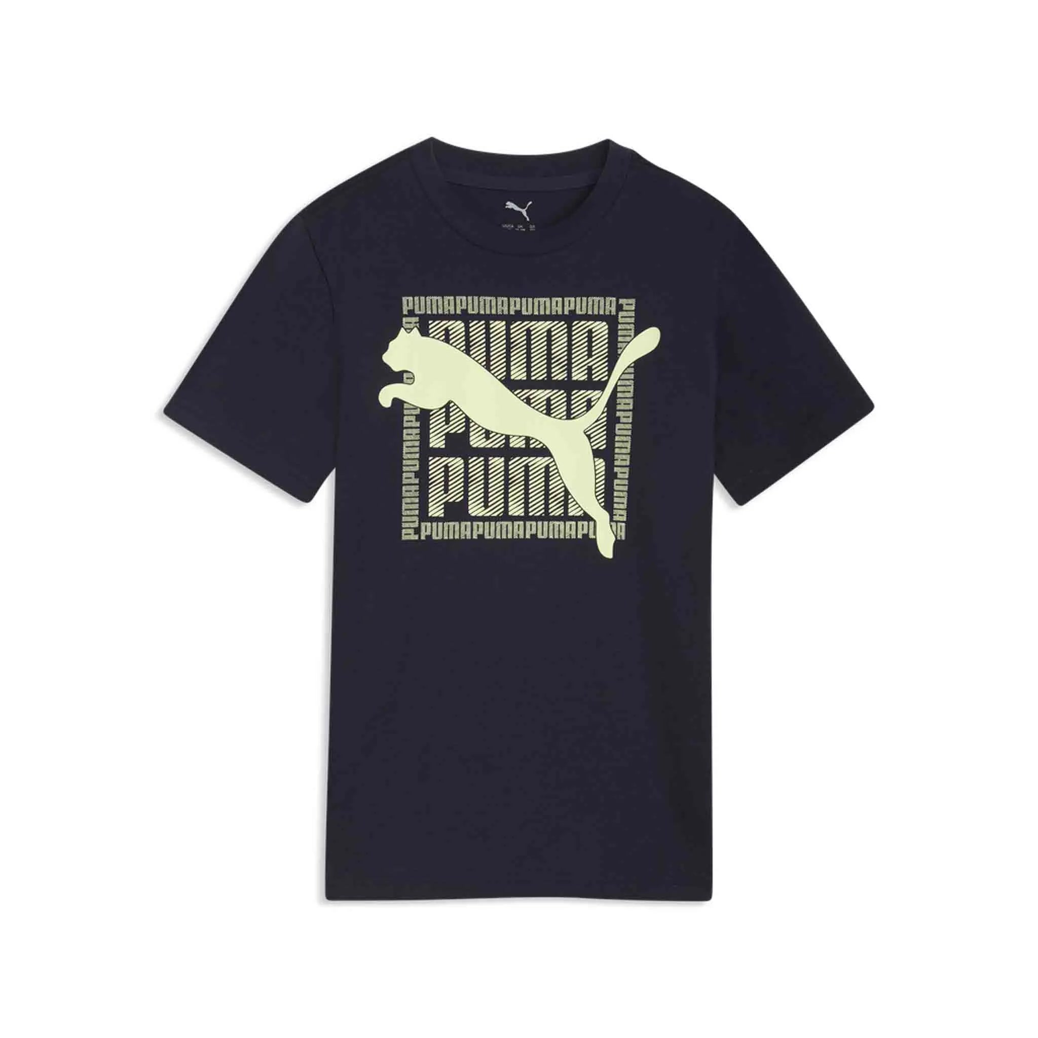 T-shirt da bambino Puma Graphic Tee Nera