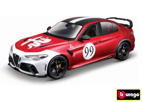 Bburago 1:18 Plus - Alfa Romeo Giulia Gtam - Met Red #99