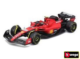 Bburago 1:43 Formule F1 Ferrari Scuderia Sf-23 (2023) Nr.55 Carlos Sainz s jezdcem