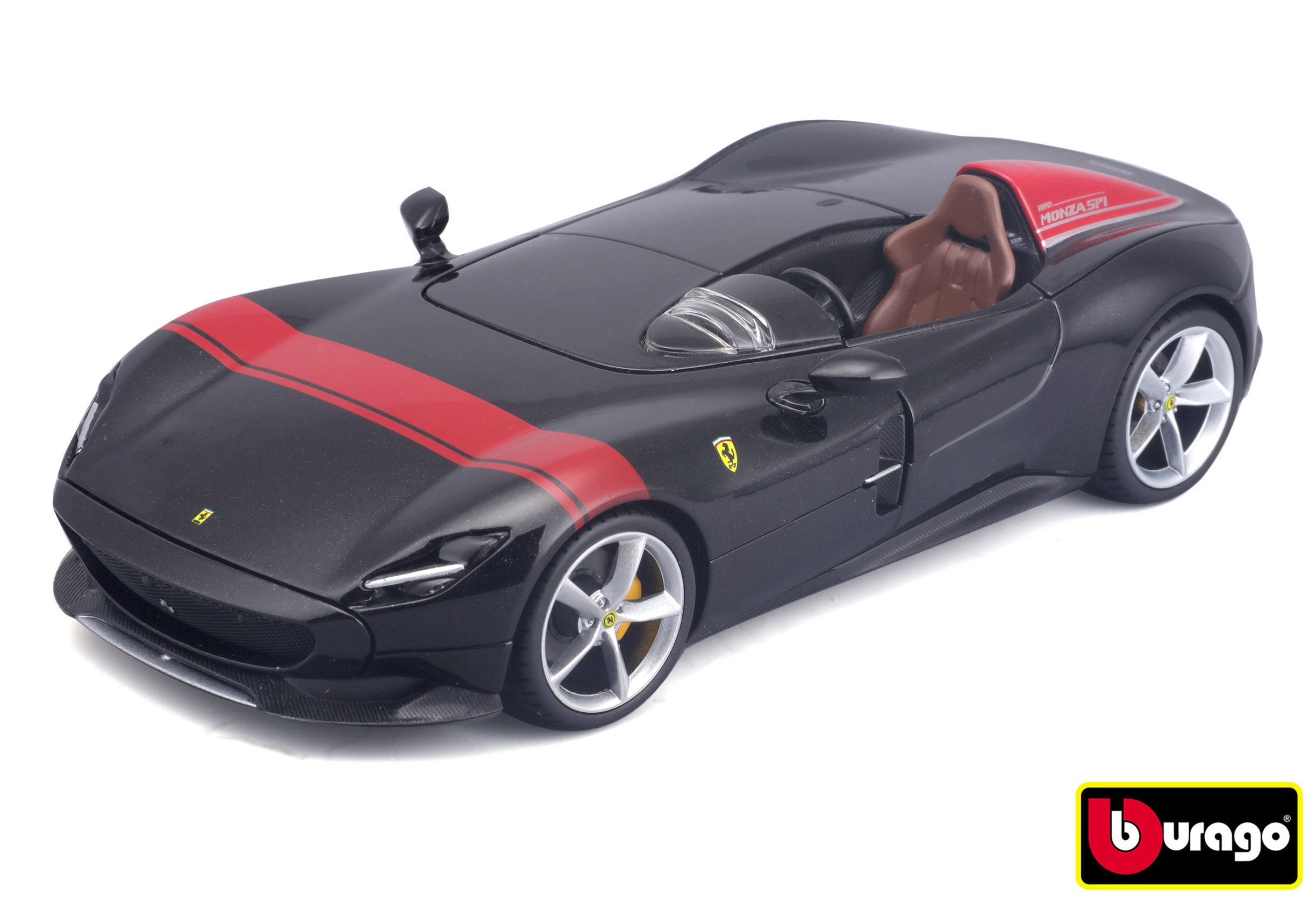 Bburago 1:24 Ferrari Monza Sp1 Black