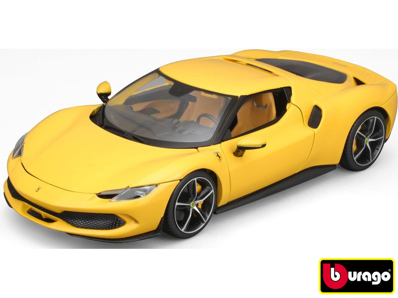 Bburago 1:18 Ferrari 296 Gtb - Amarelo