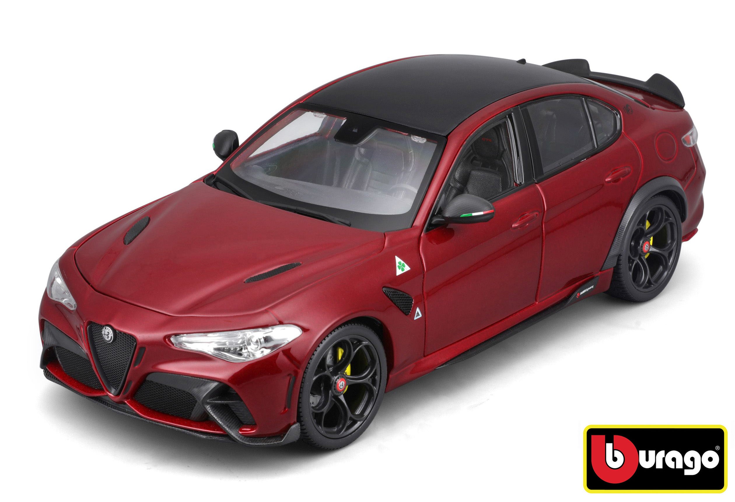 Bburago 1:18 Plus - Alfa Romeo Giulia Gtam - Met Red