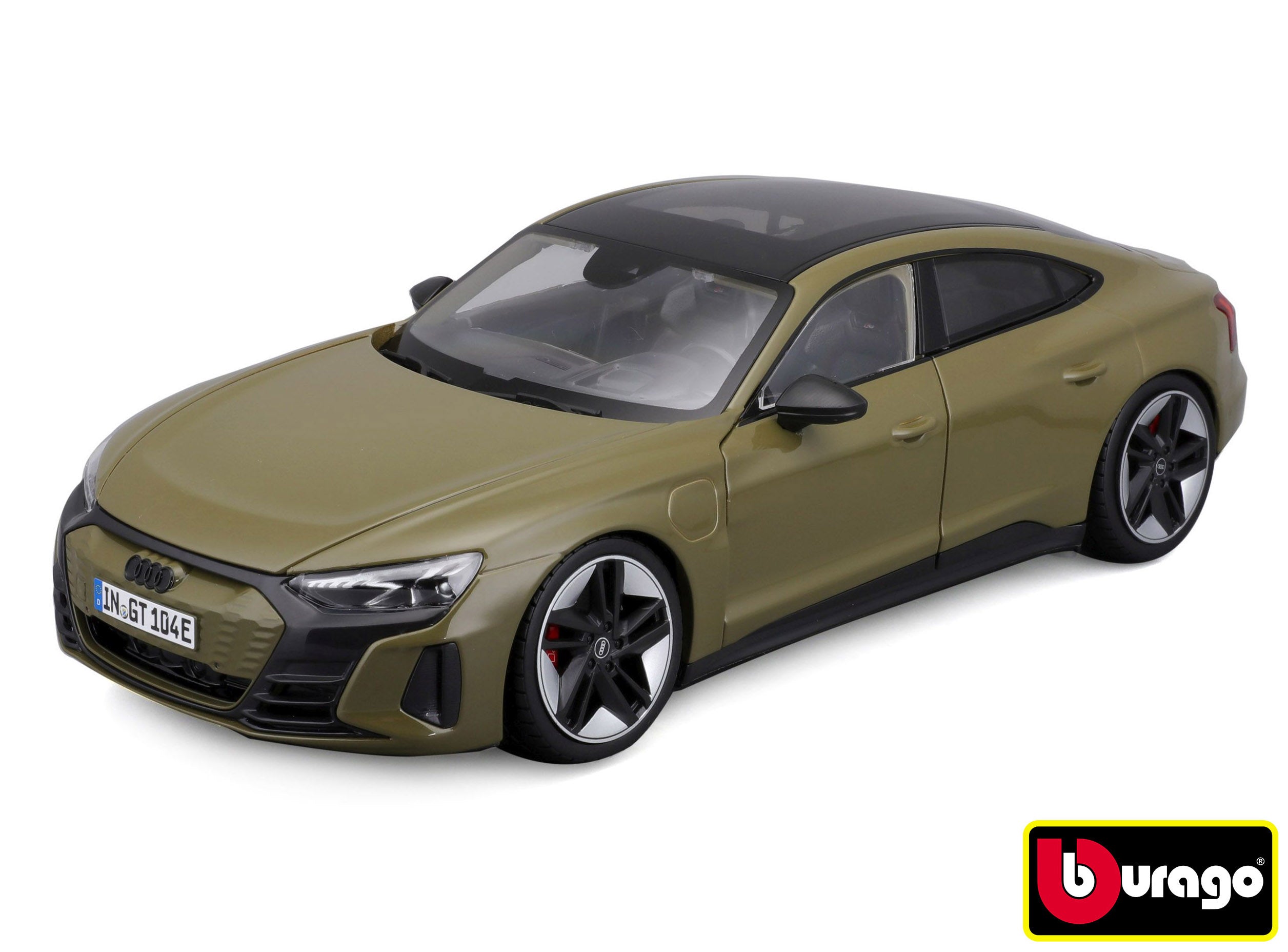 Bburago 1:18 Plus - 2022 Audi Rs E-tron Gt - Verde Tático