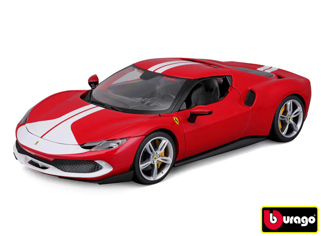 Bburago 1:18 Ferrari 296 Gtb Assetto Fiorano – červená