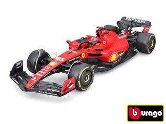 Bburago 1:18 Fórmula F1 Ferrari Scuderia Sf-23 (2023) Nr.16 Charles Leclerc com motorista