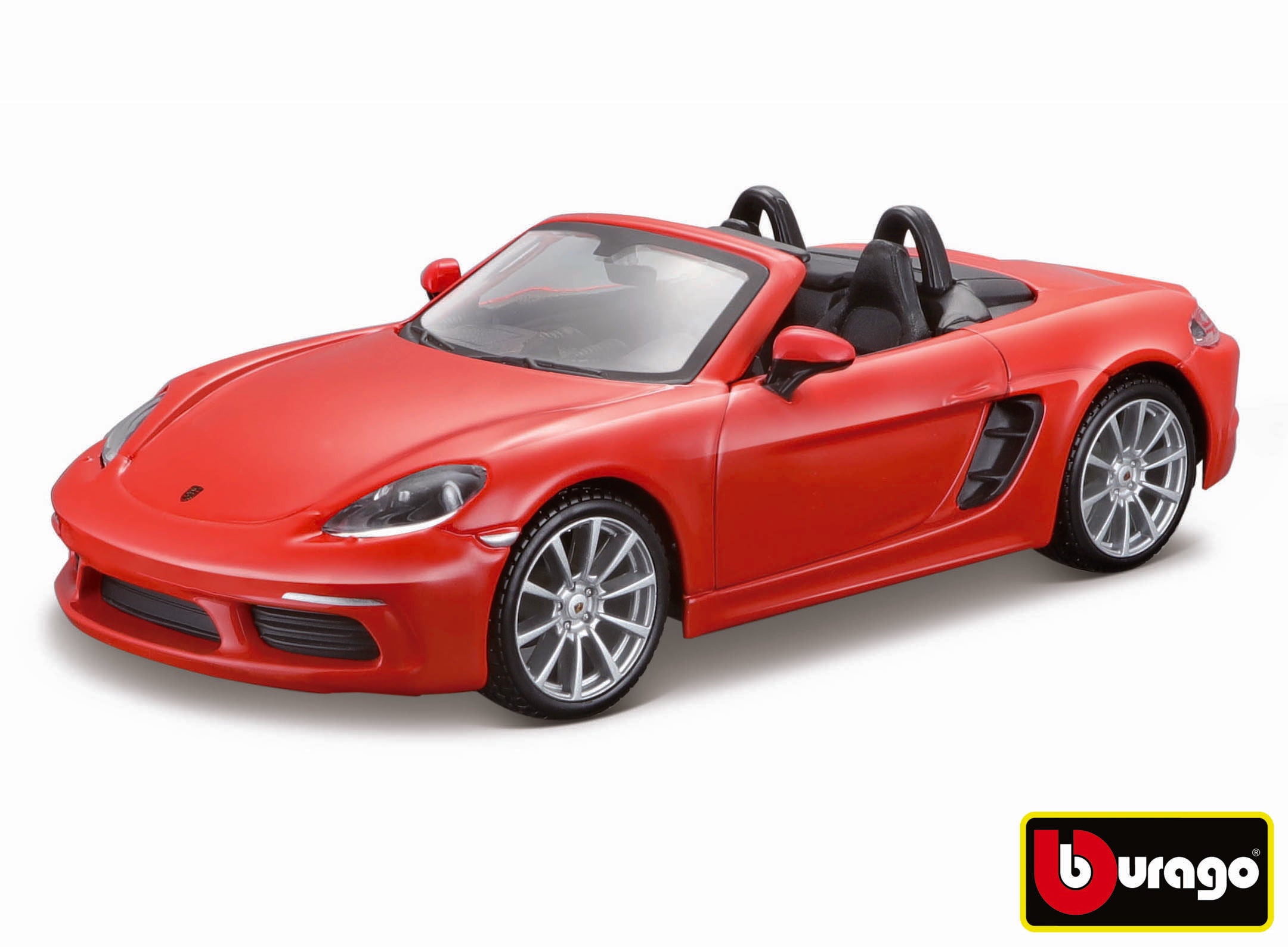 Bburago 1:24 Porsche 718 Boxster Orange 18-21087