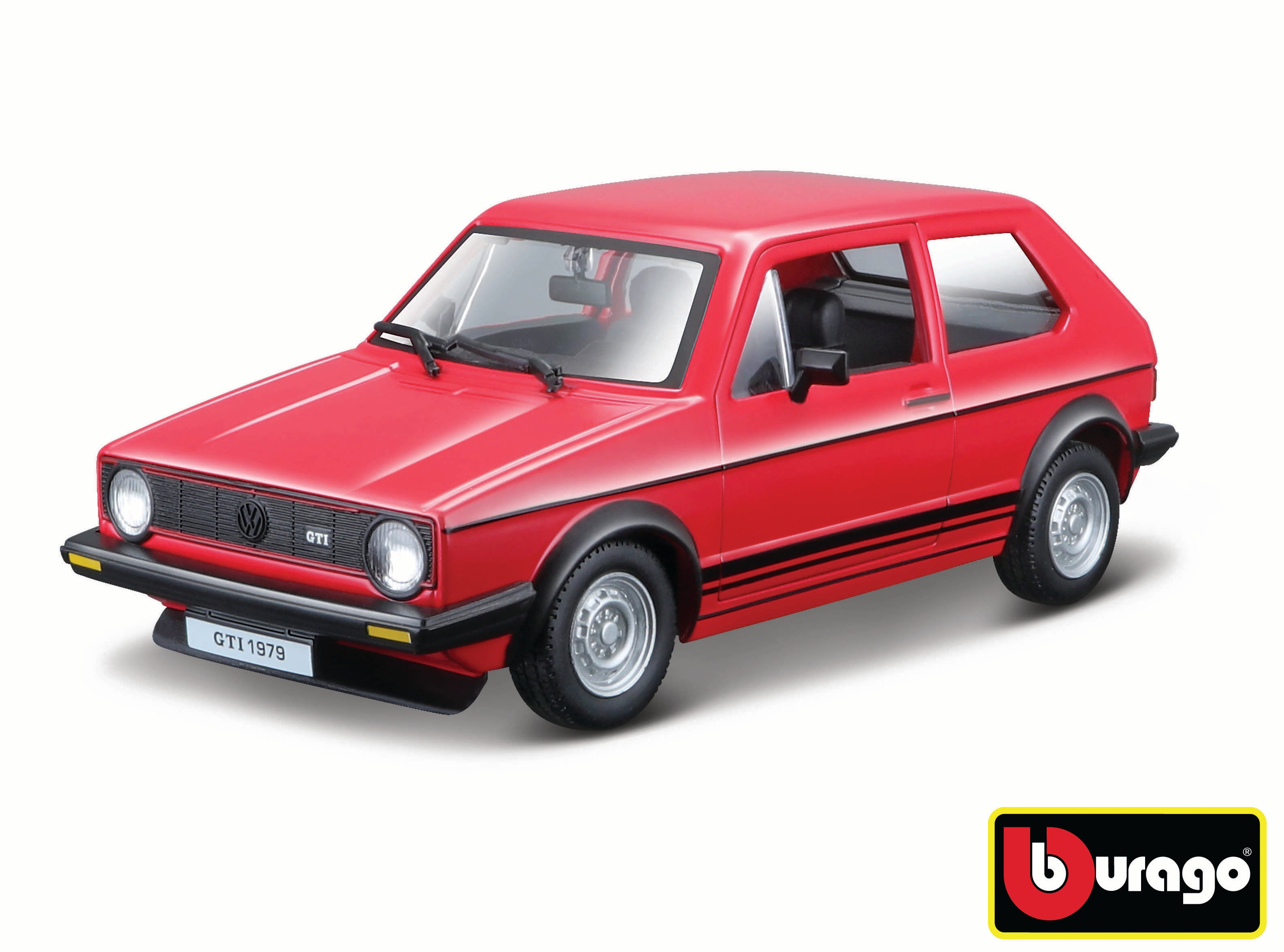 Bburago 1:24 Volkswagen Golf Mk1 Gti Röd 18-21089