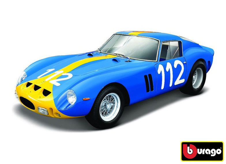 Bburago 1:24 Ferrari Racing 250 Gto Blue 18-26305